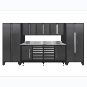 CFATW0712 Combo-Heavy duty 7 FT 12 Drawer Tool Workbench+Side Locker+Top Locker-ChaoFan Group Co.Ltd