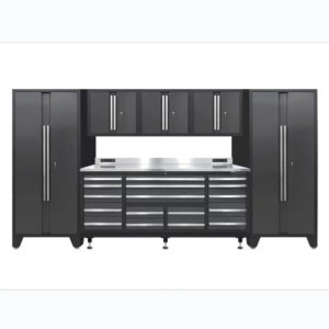 CFATW0717 Combo-Heavy duty 7 FT 17 Drawer Tool Workbench+Side Locker+Top Locker-ChaoFan Group Co.Ltd