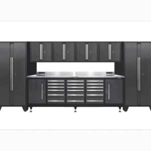 CFATW0918 Combo-Heavy duty 9 FT 18 Drawer Tool Workbench+Side Locker+Top Locker-ChaoFan Group Co.Ltd